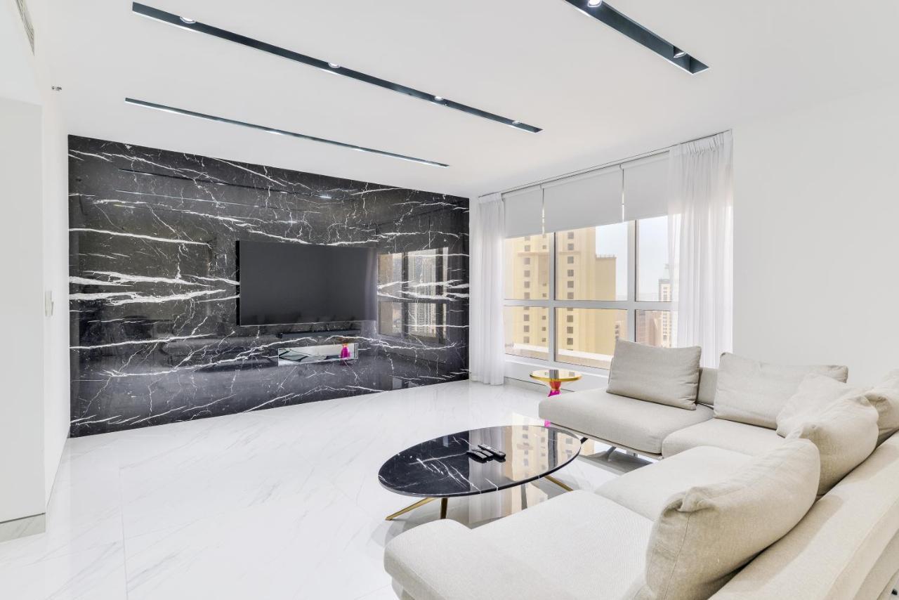 Waterfront Luxury 3Br With Maids Room In Jbr, Дубай Экстерьер фото